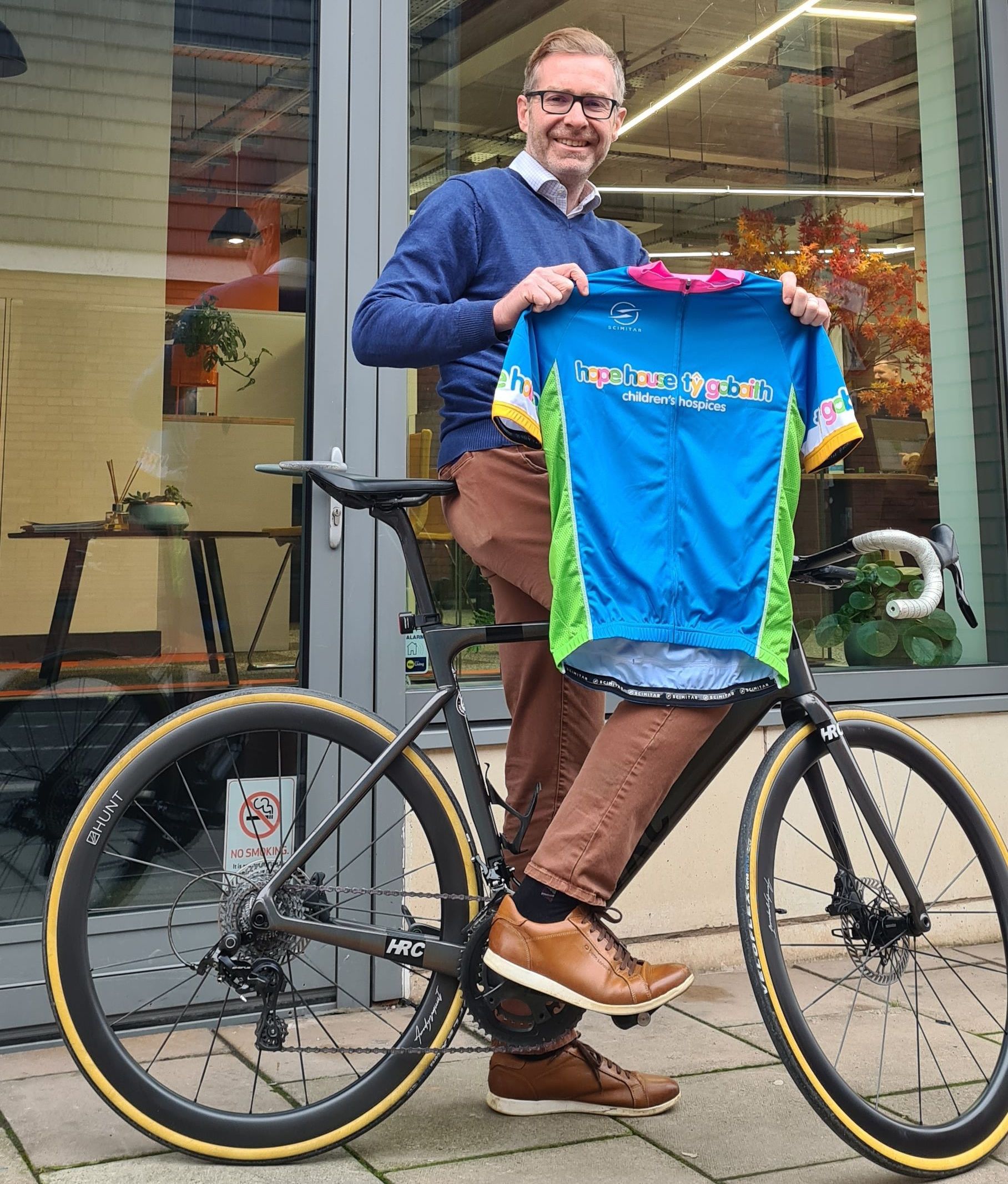 Shrewsbury man taking on mammoth bike ride in support of two hospices