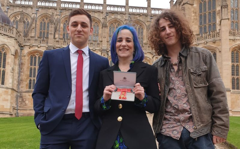 Chelmsford charity founder presented with OBE