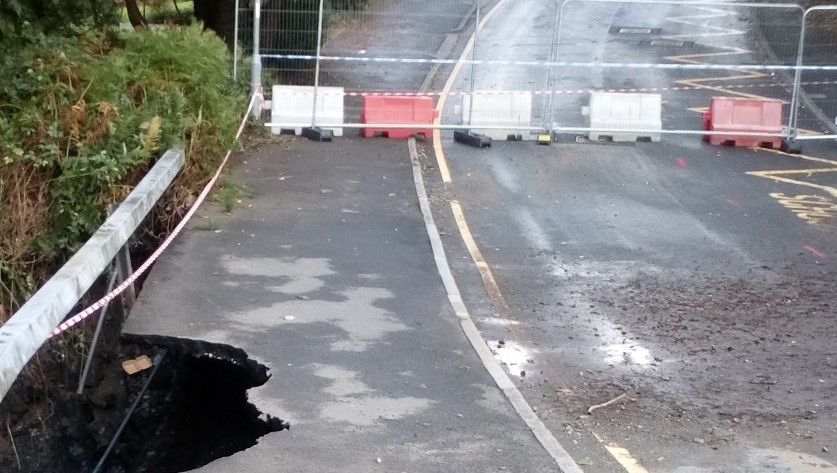 Contractors needed for rebuilding storm-damaged culvert in Cimla, Neath