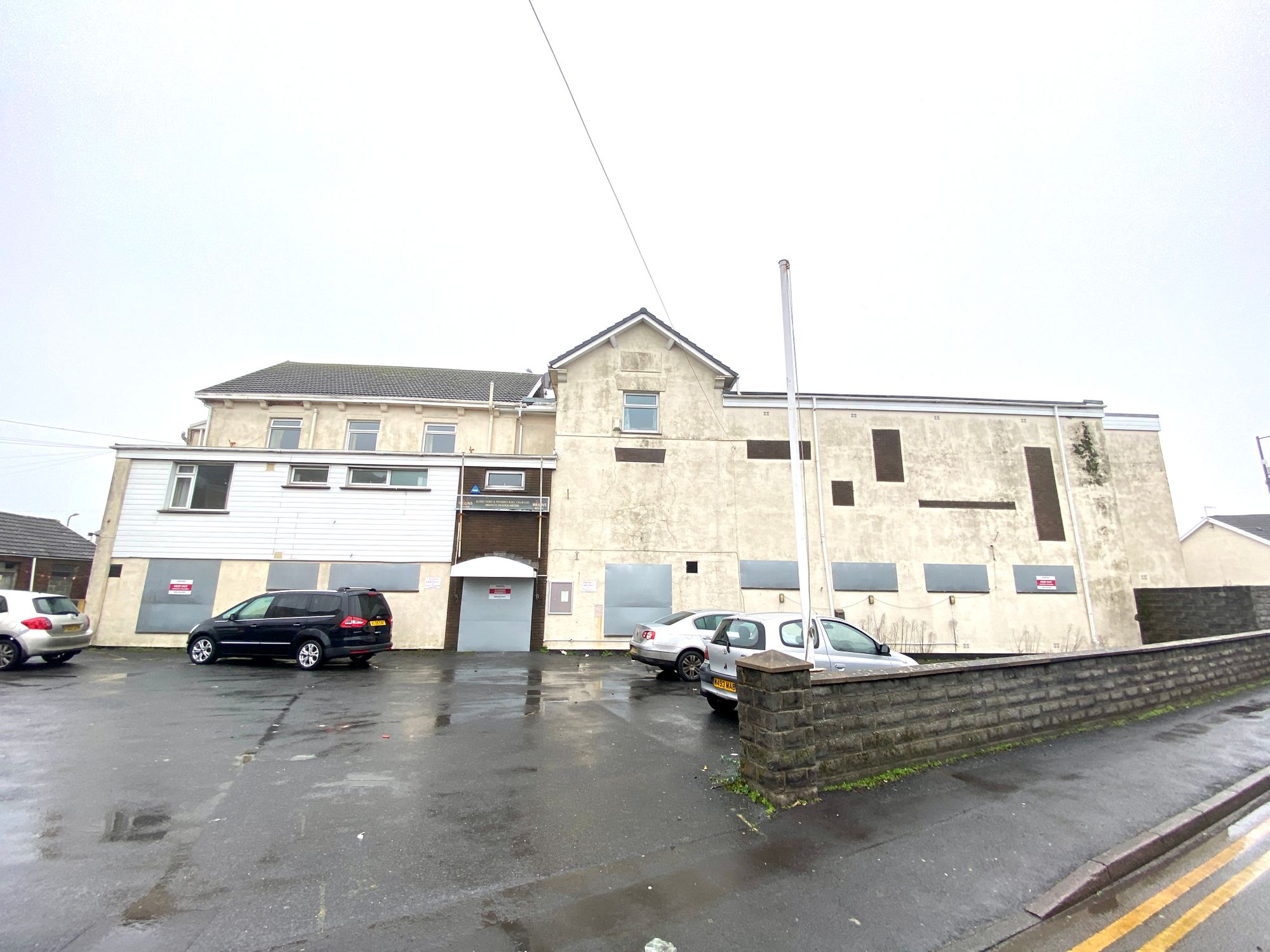 Burry Port Royal British Legion club building for sale with £150,000 price tag