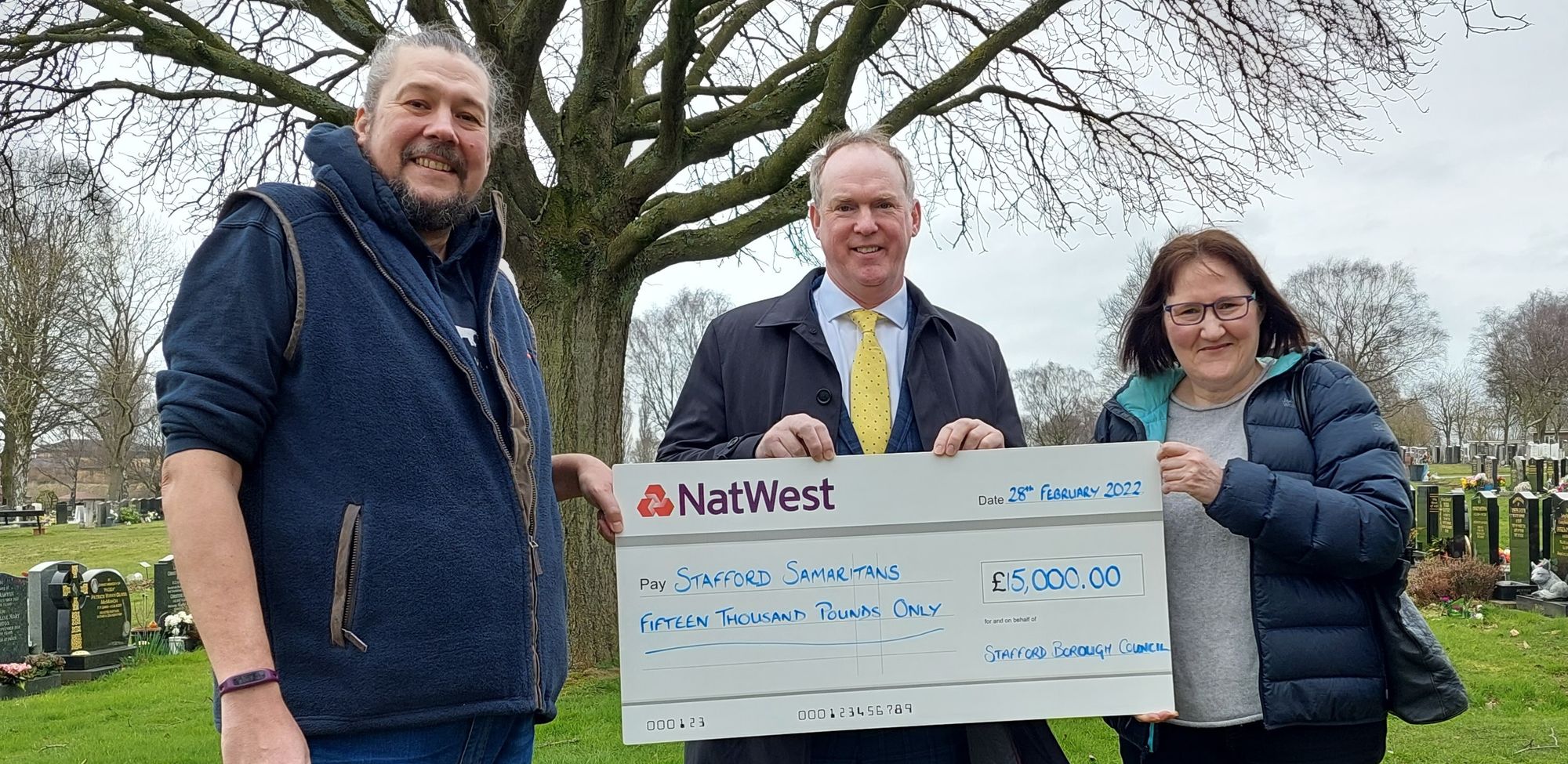 Charity to get £15k from recycling at Stafford crematorium