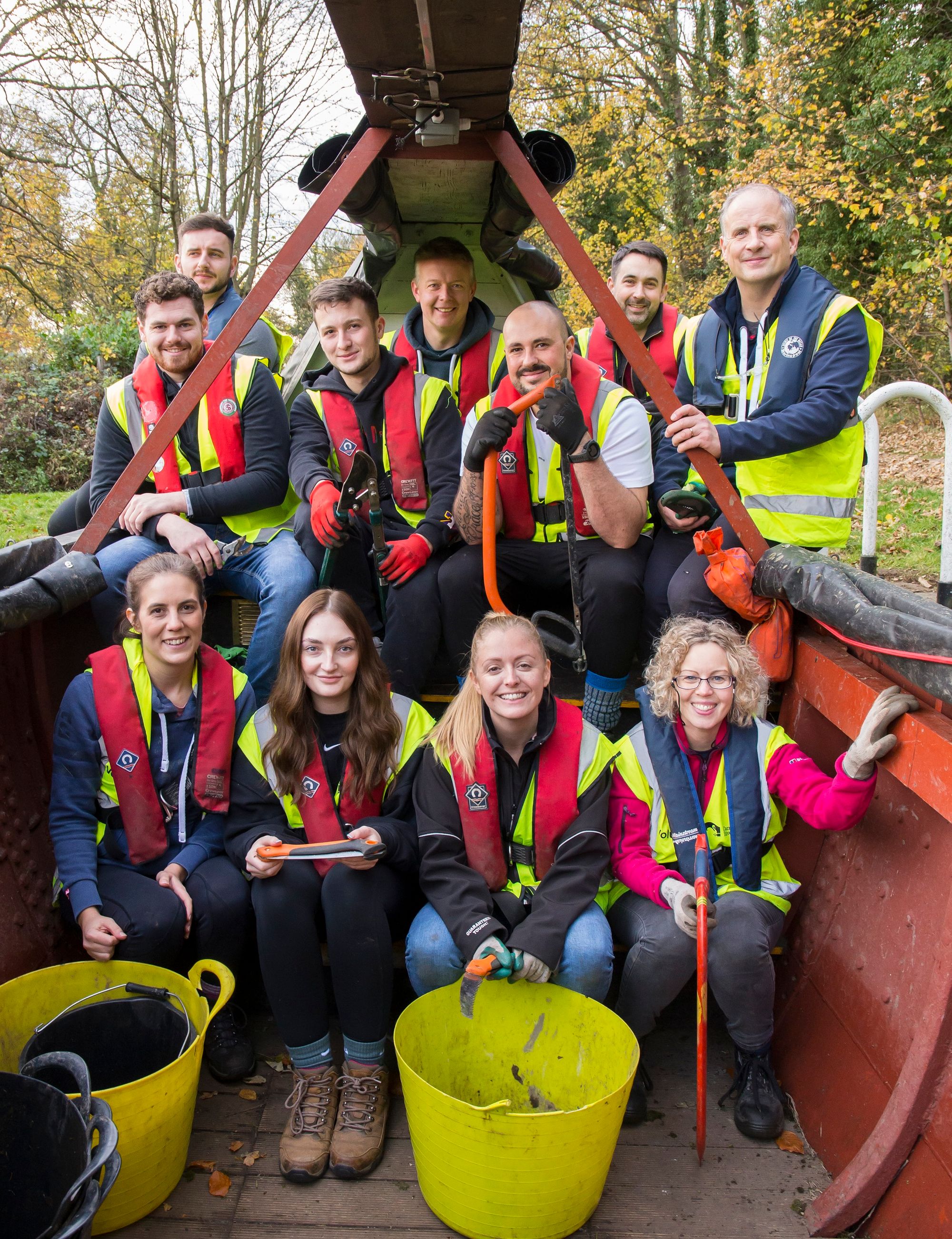 Housebuilder offers helping hand to charity restoring Chesterfield Canal