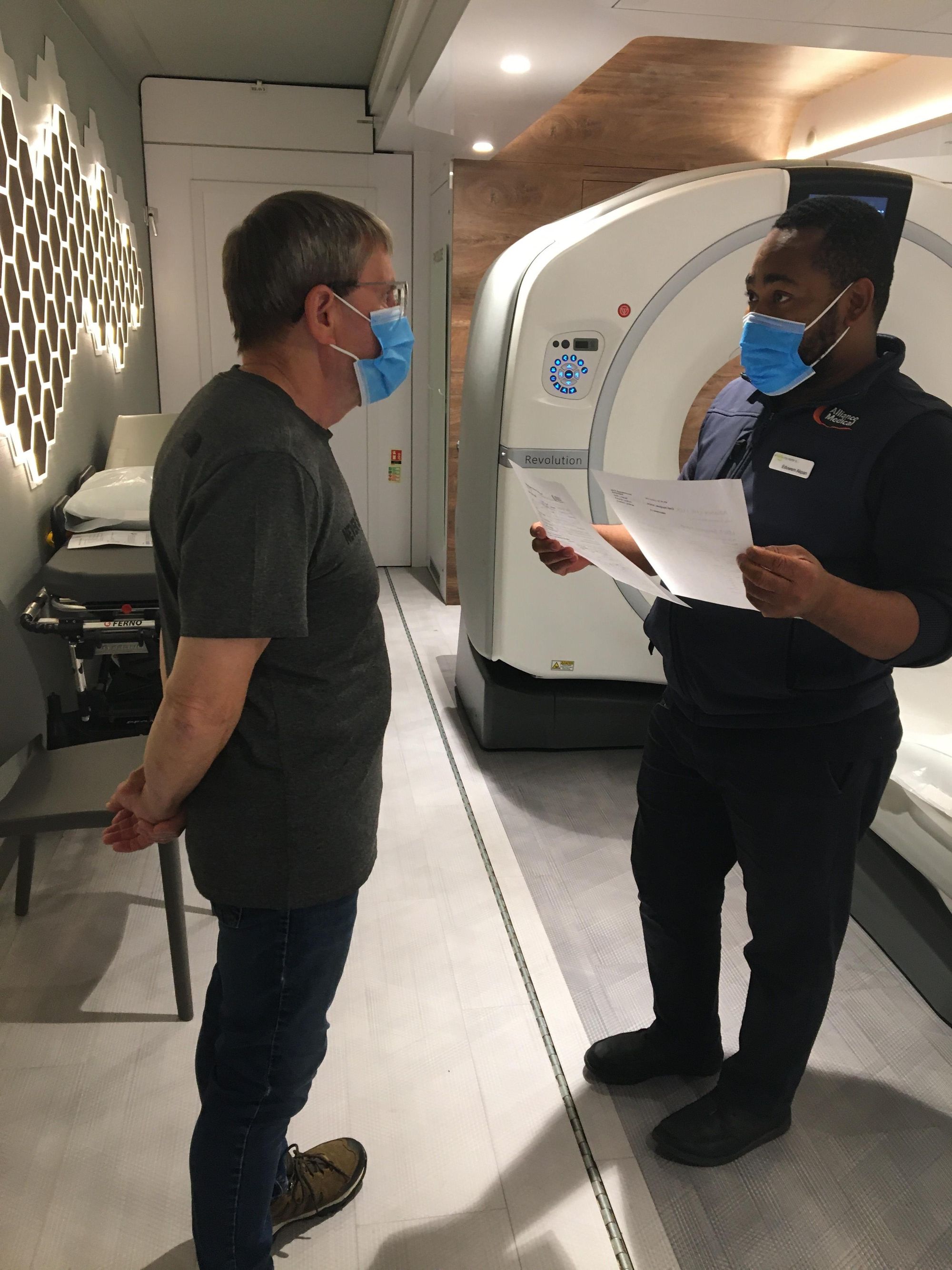 Lung health checks for people living in Backburn and Blackpool
