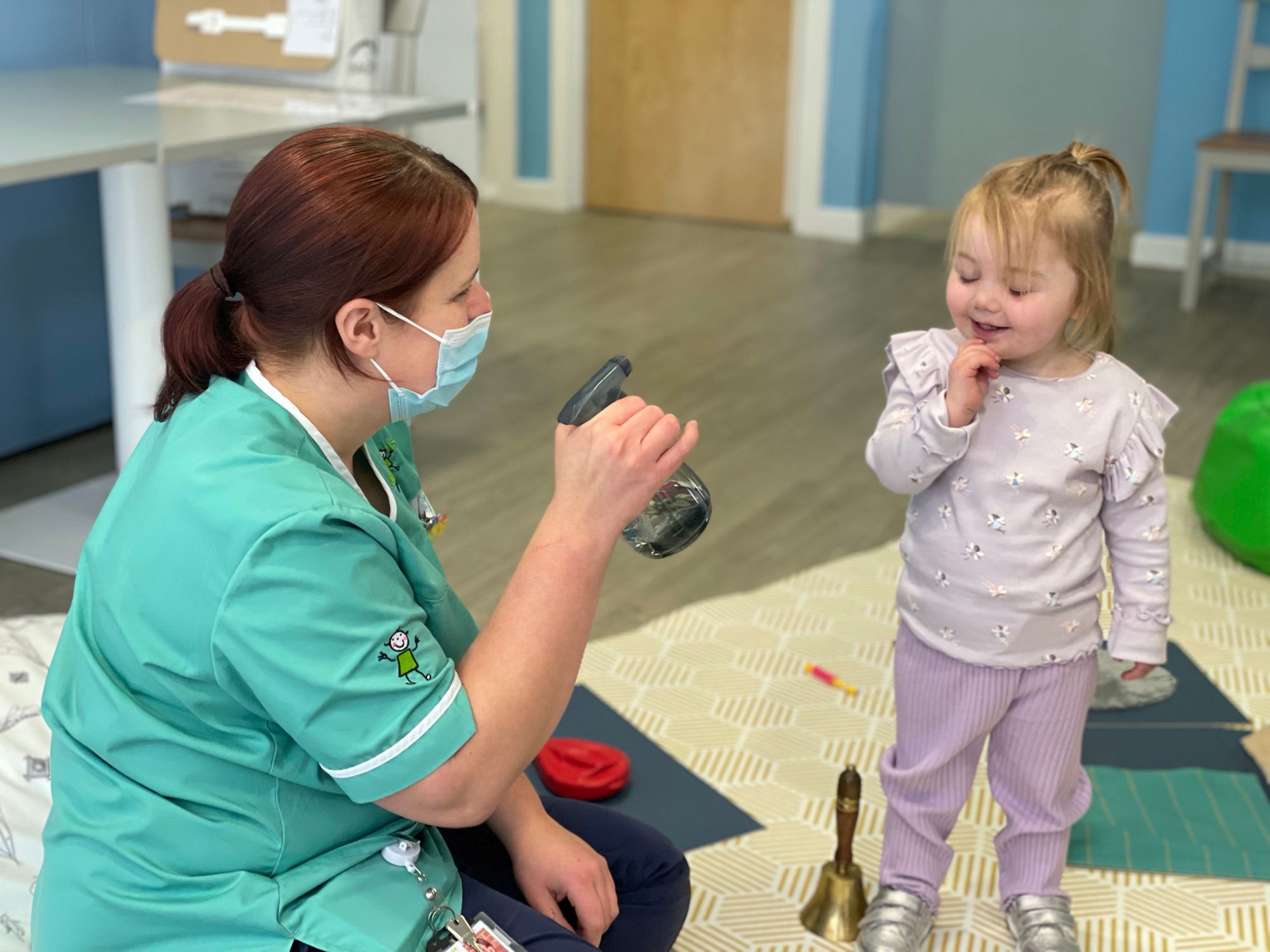 Children at a Chorley hospice explore stories in new sensory sessions