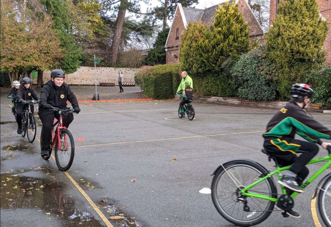 Chester pupils learn all about cycling safely as part of Bikeability scheme
