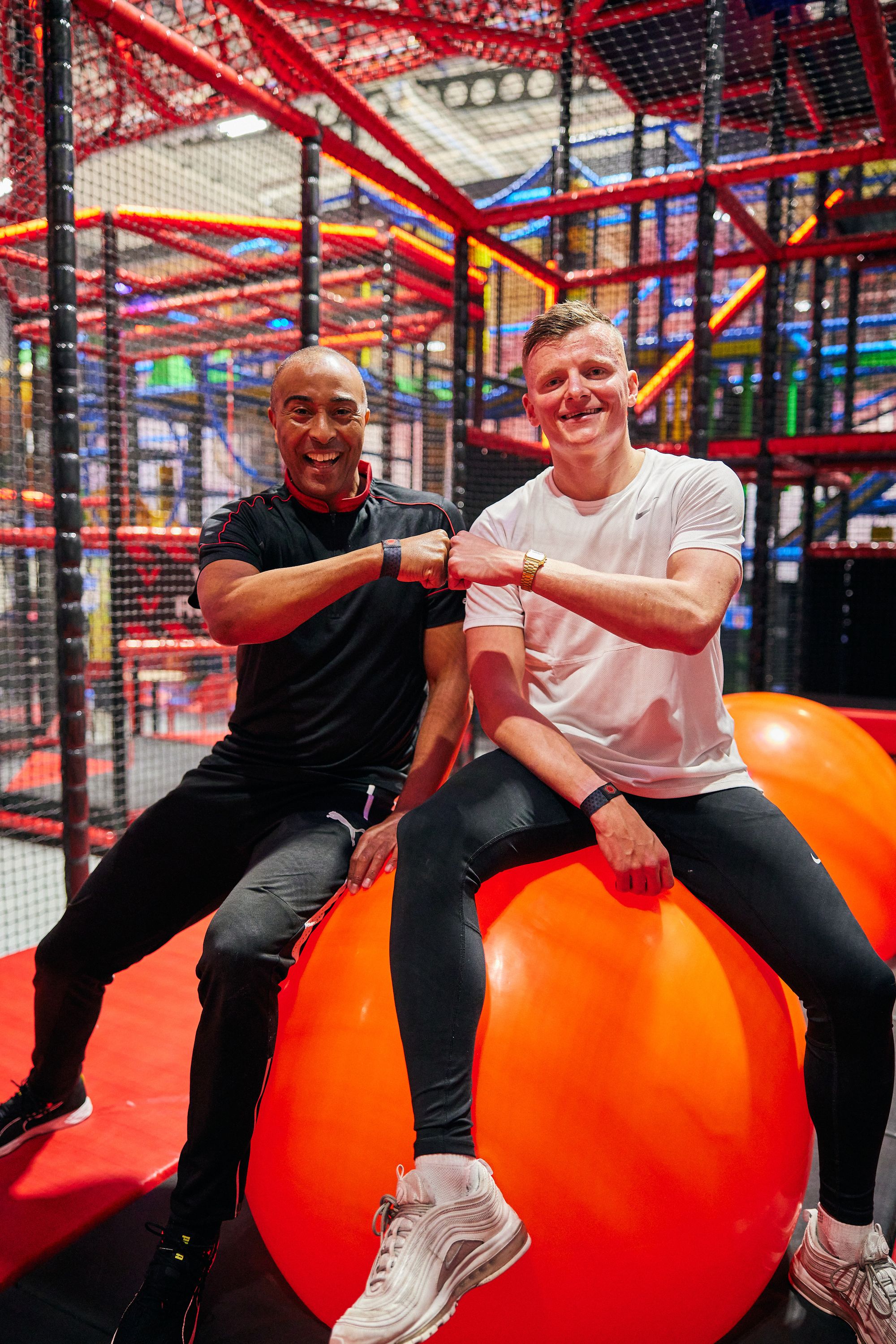 Former Olympic athlete Colin Jackson opens new £20 million White Oak leisure centre
