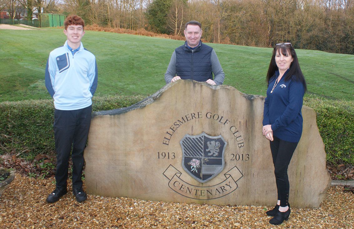 Golf: Top trio enjoying the Ellesmere experience