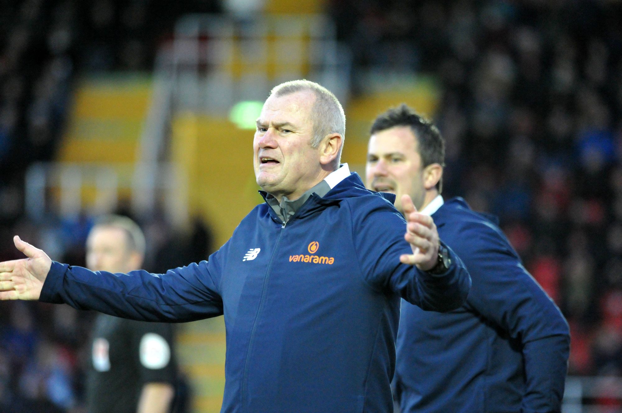 Woking manager frustrated after team throw away two-goal lead