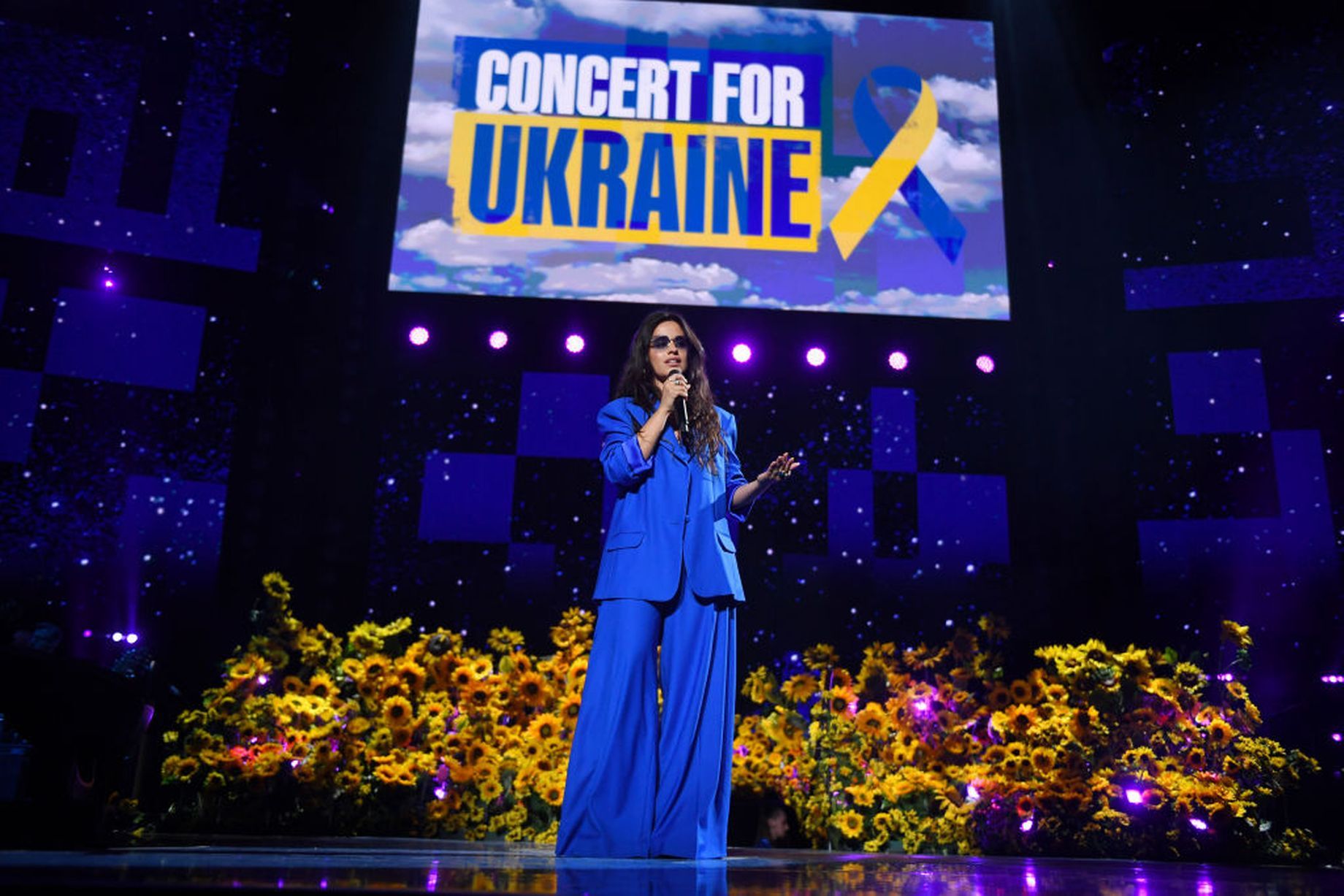 In pictures: £12m raised as Ed Sheeran, Camila Cabello, Snow Patrol and more perform at Concert for Ukraine