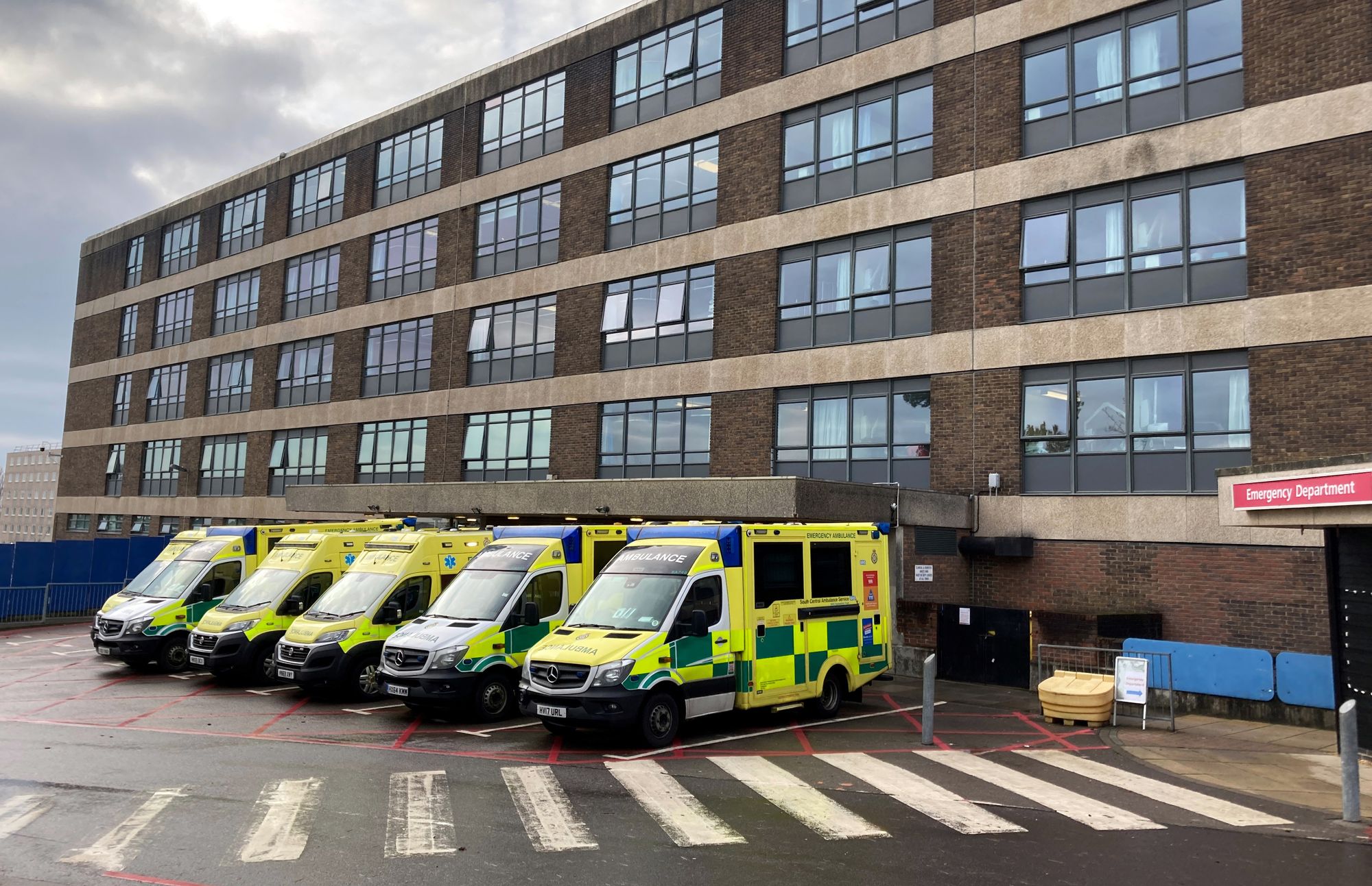 Ambulance response times increase across England as waiting list hits 6.1m