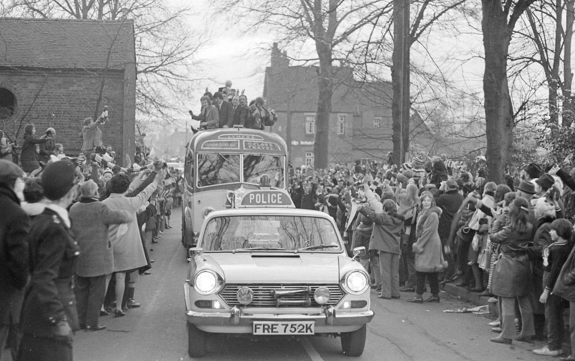 Look back at Stoke City League Cup Final in 1972 homecoming