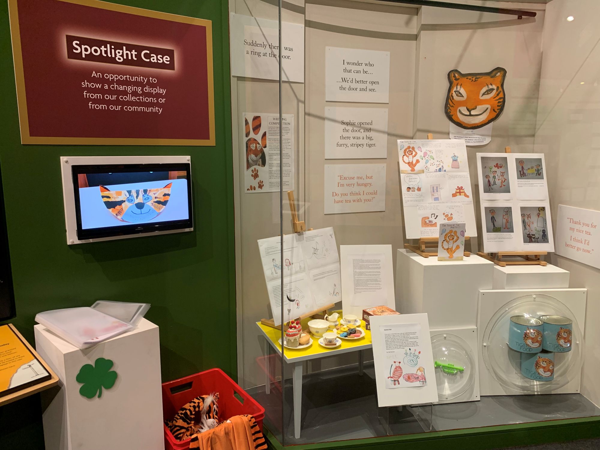 Visitor figures top 10,000 for Charnwood Tiger exhibition