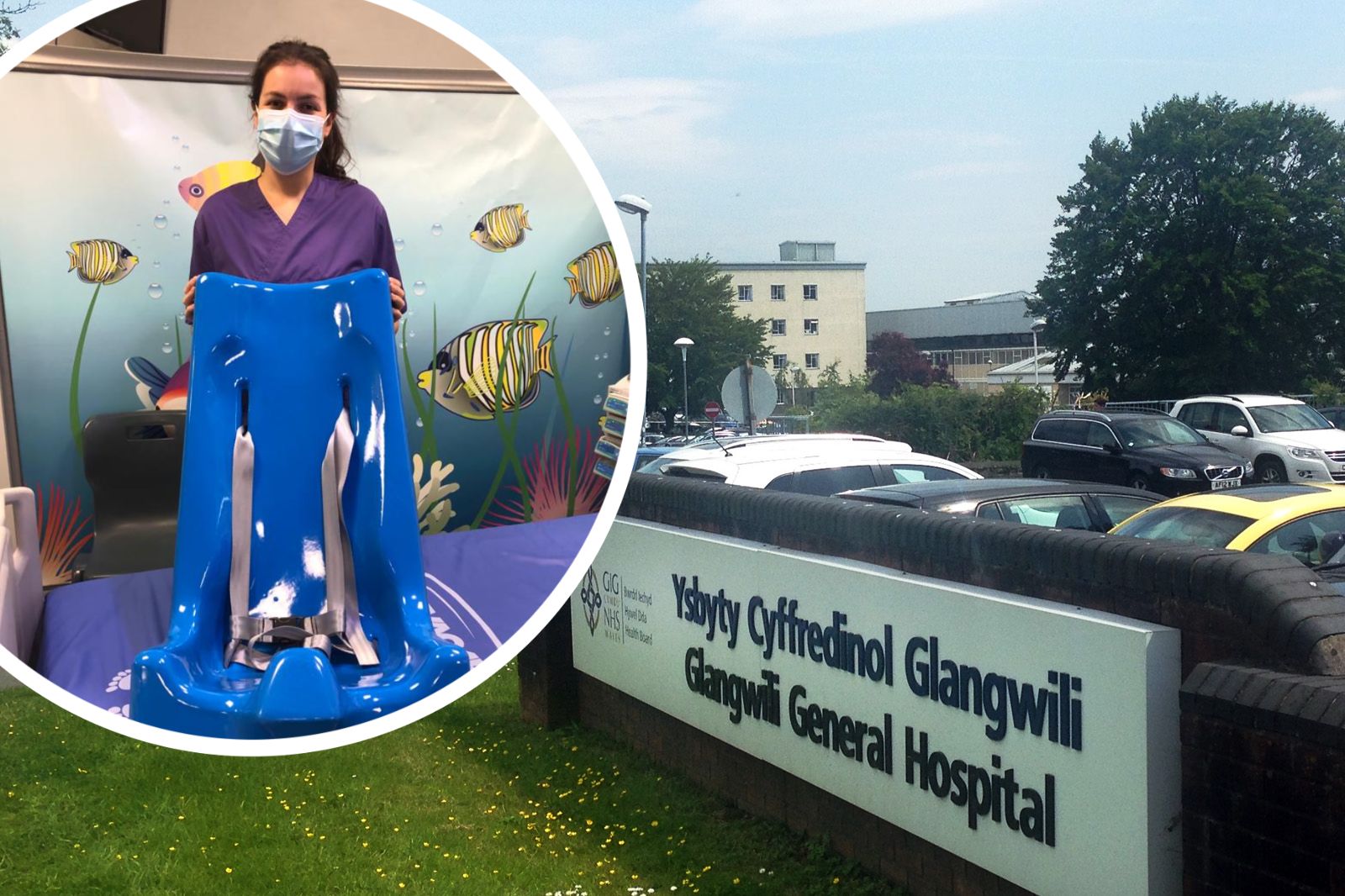 Public donations buy children feeding seats for Carmarthen's Glangwili Hospital