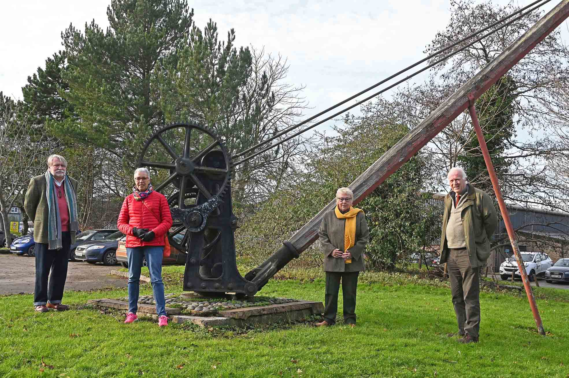 Railway Crane in Ruthin to be restored thanks to a sponsor and funding