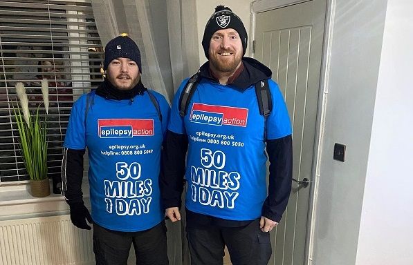 Ashton man battles gale-force winds in gruelling fundraising feat