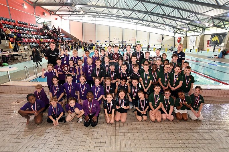 Schoolchildren across Coventry make waves at annual swimming gala