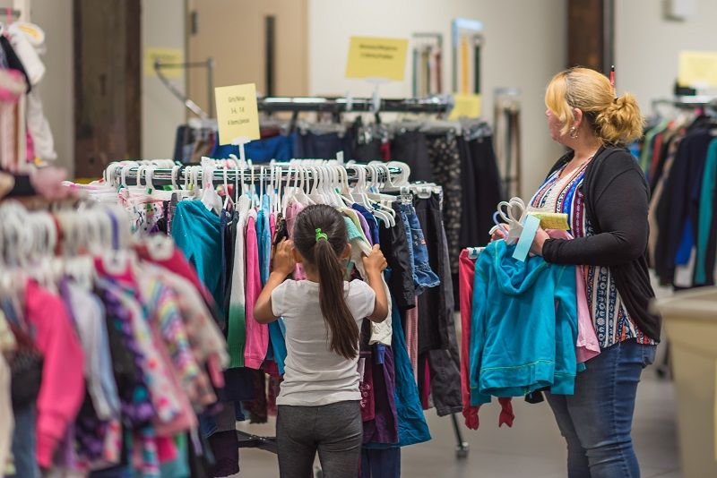 Top Derbyshire charity announces launch of pioneering clothing bank