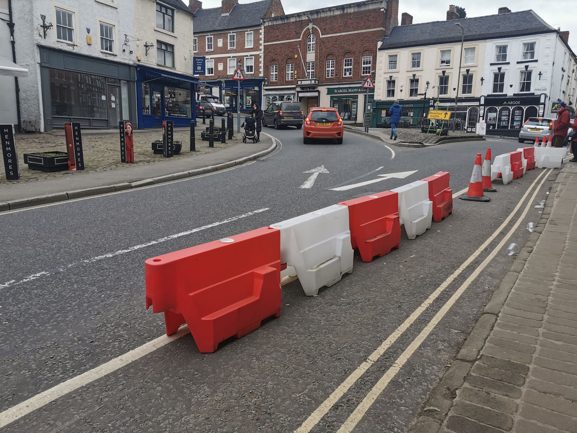 Council explains why Ashbourne's infamous bollards came straight back