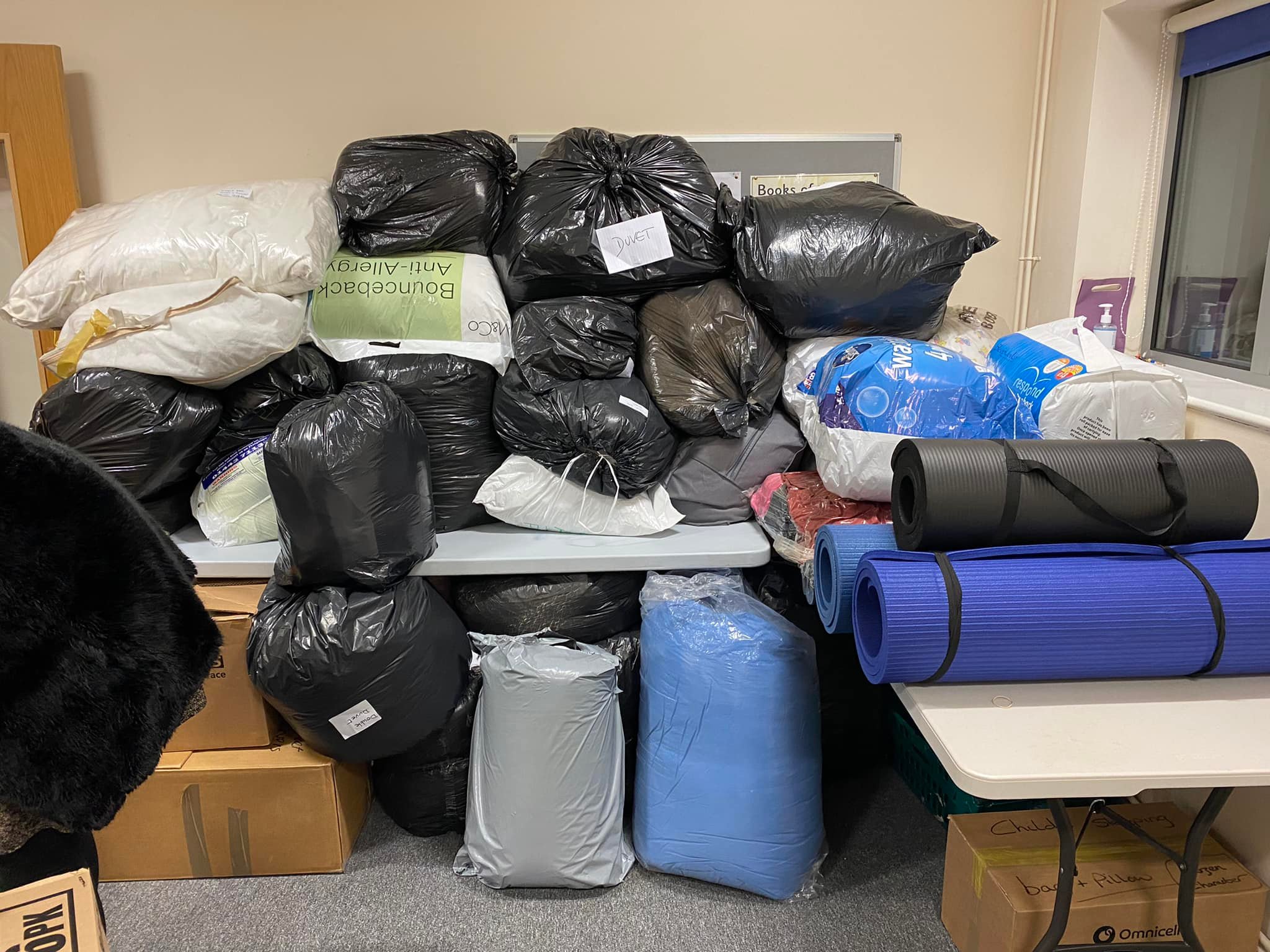 Ashbourne rallies to help with aid for Ukraine
