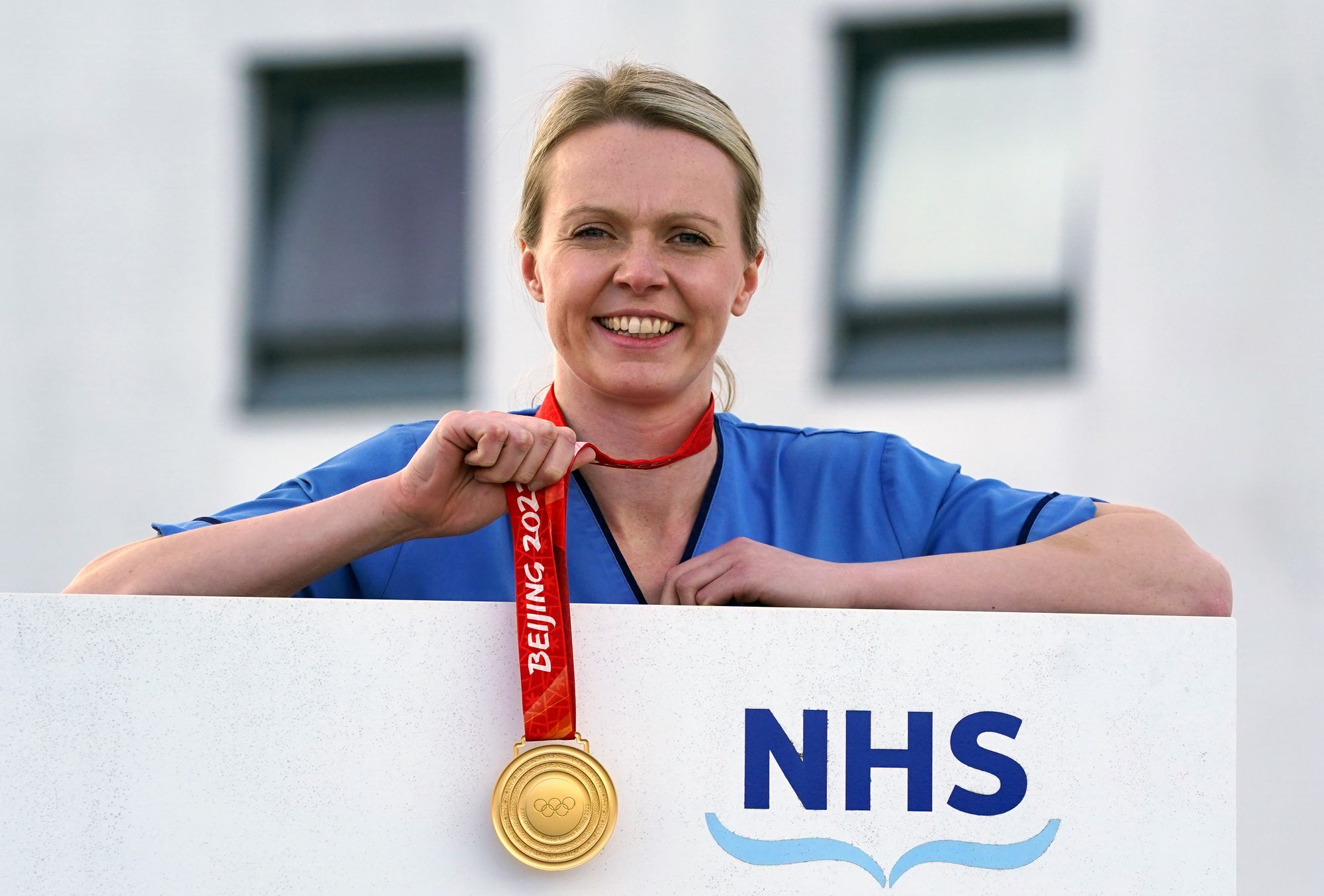 It’s good to be back – Olympic athlete moved to tears on return to job as nurse