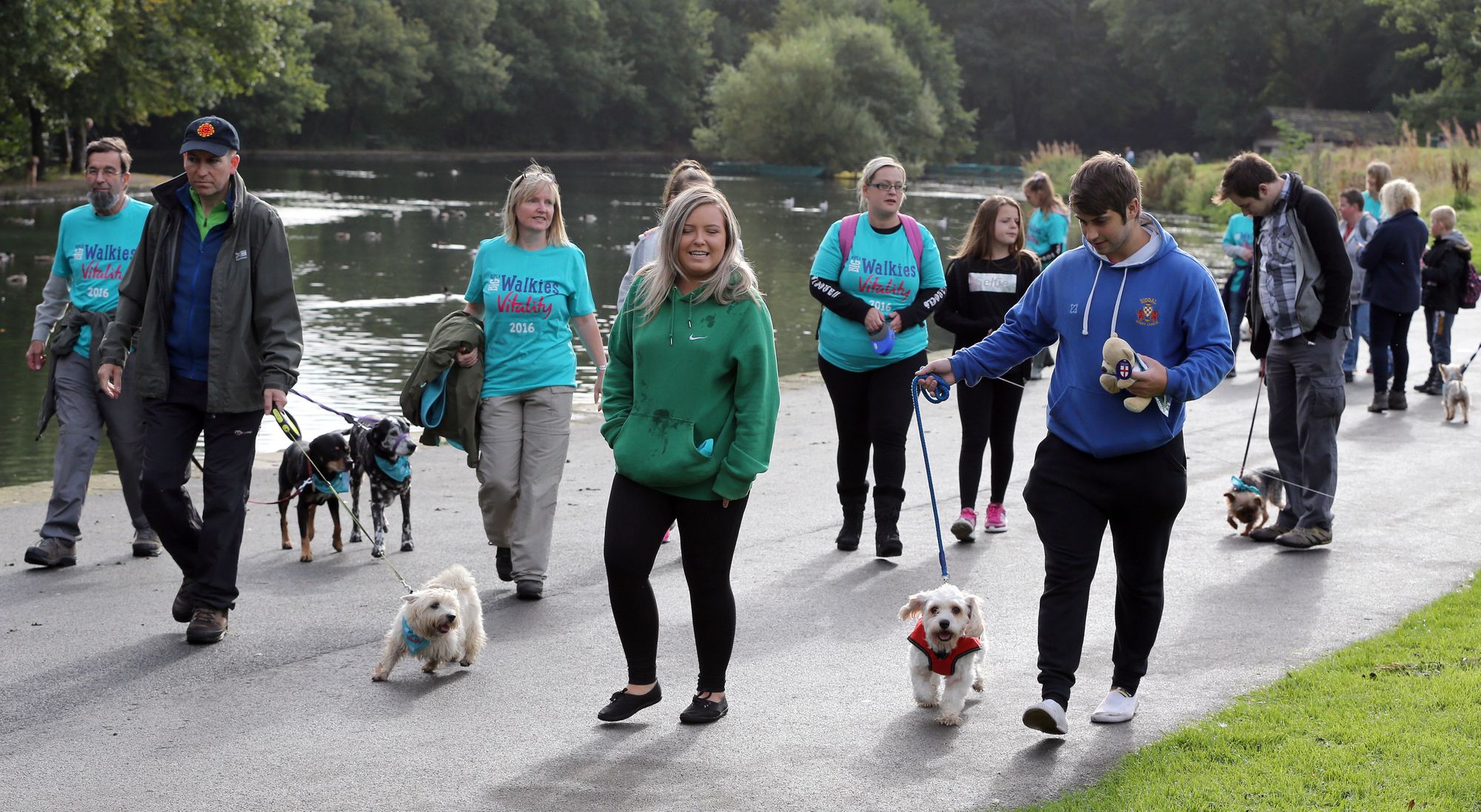 Big Walkies event inspired by Runcorn dog adoptions taking place at Walton Hall