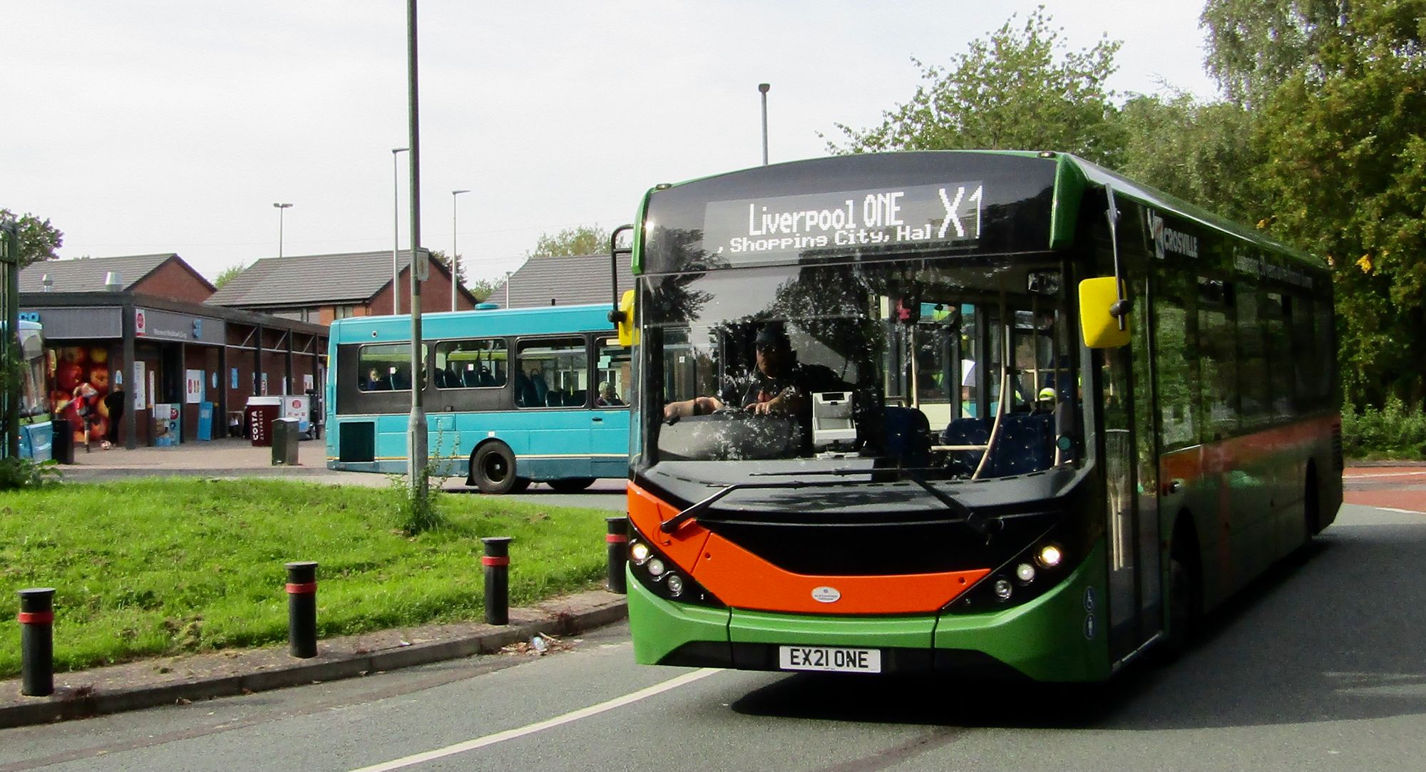 Runcorn's X1 Liverpool express bus facing axe again