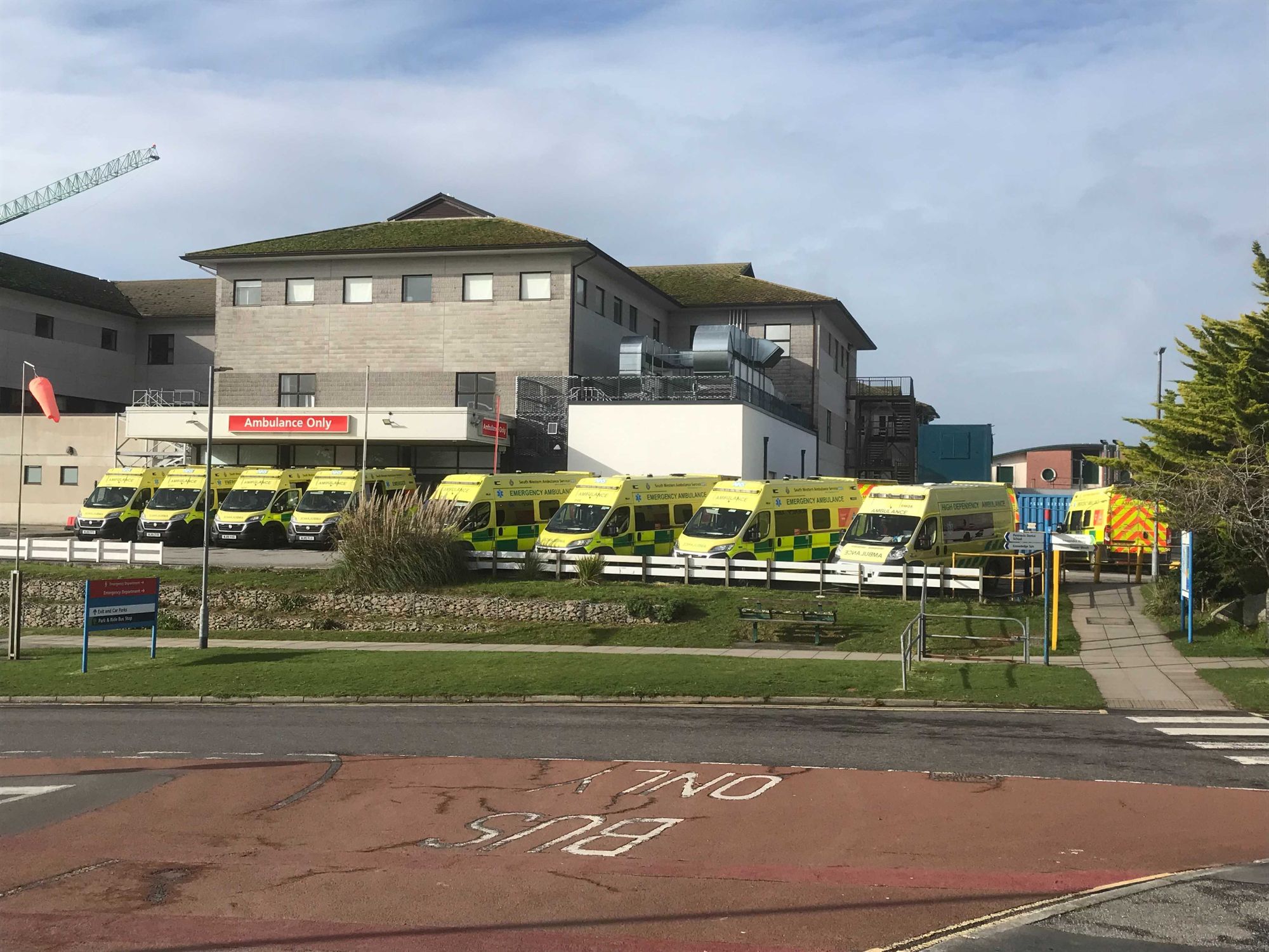 Two NHS hospitals impose visitor ban amid Covid surge