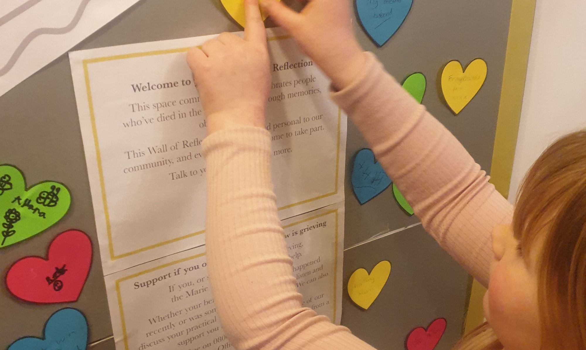 Manchester urged to host Marie Curie 'Walls of Reflection' to honour the lost