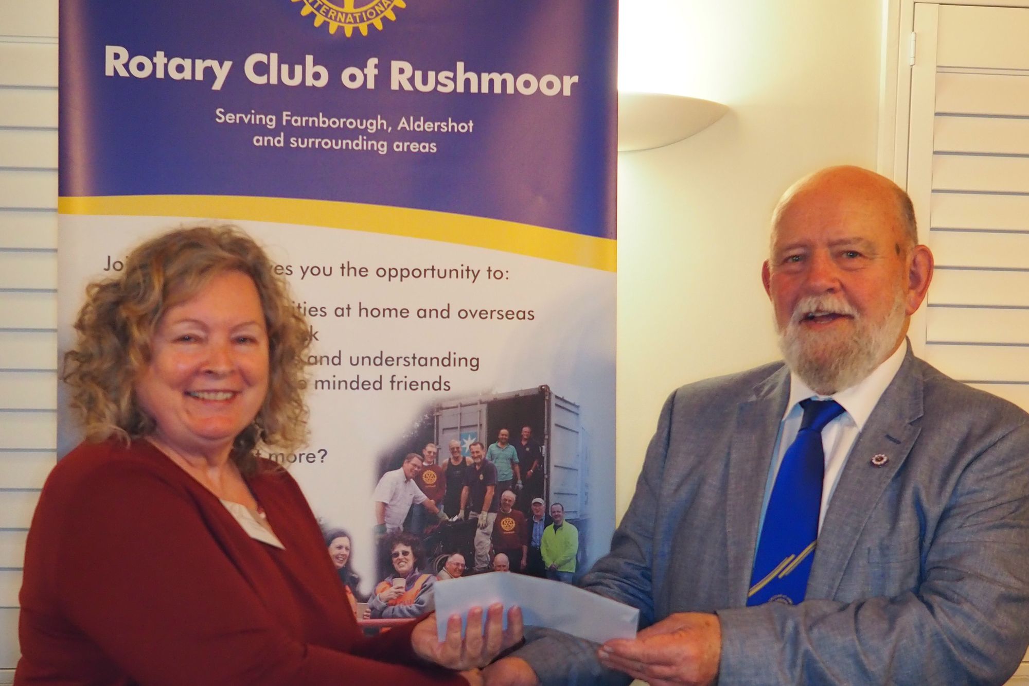 Rushmoor Rotary Club raises nearly £19,000 over Christmas