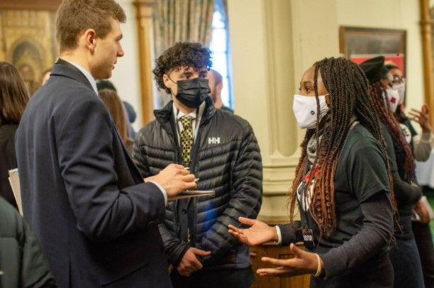 Brentwood youth activist confronts MPs in parliament
