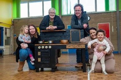 Donation helps Chelmsford playgroup install 'mud kitchen' for outdoor play