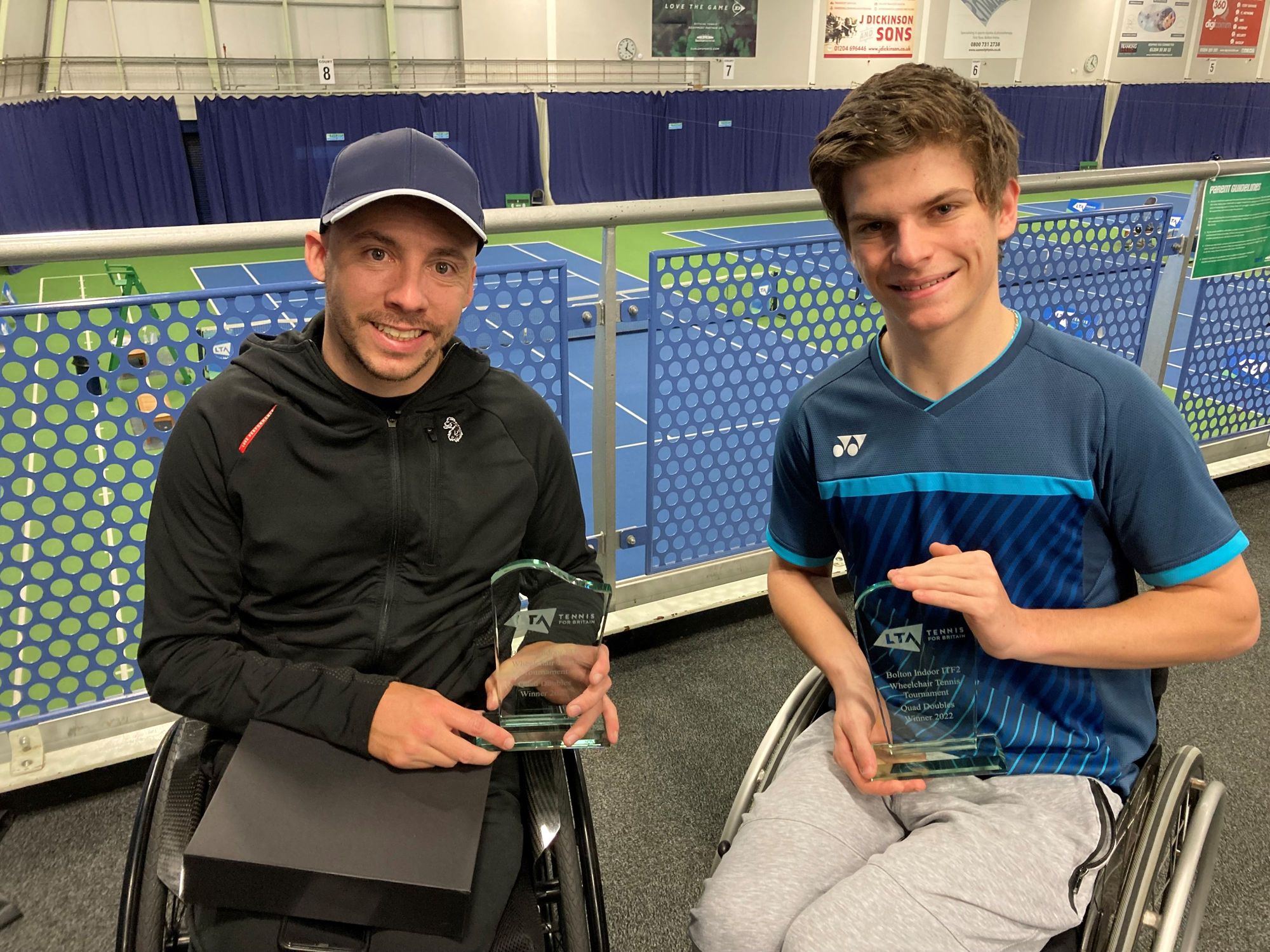 Dorking wheelchair tennis player hits new heights after biggest win of career