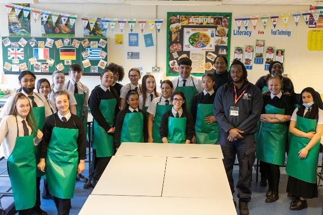 Yardley school takes part in Ready, Steady, Cook challenge with The Royal Navy