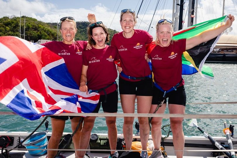 Atlantic challenge ends in victory for four rowing friends