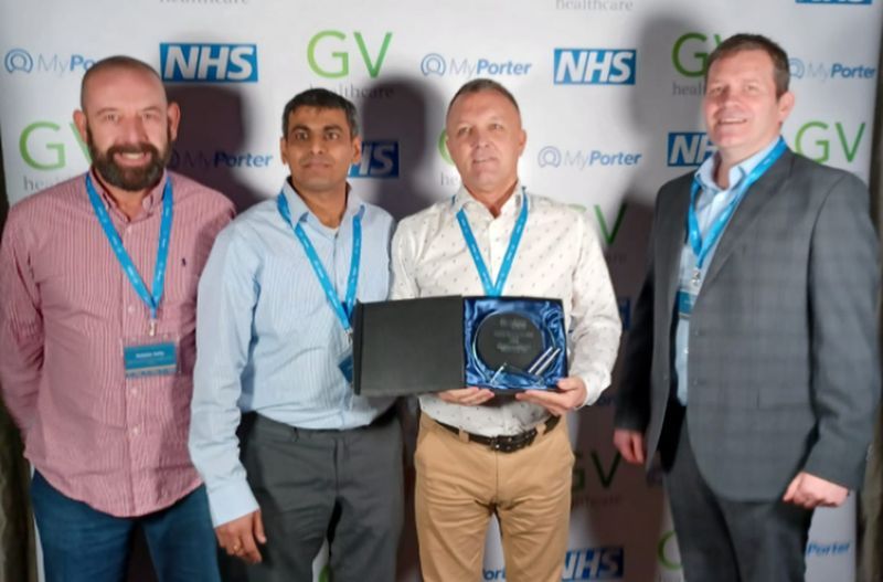 Stevenage porters win national award