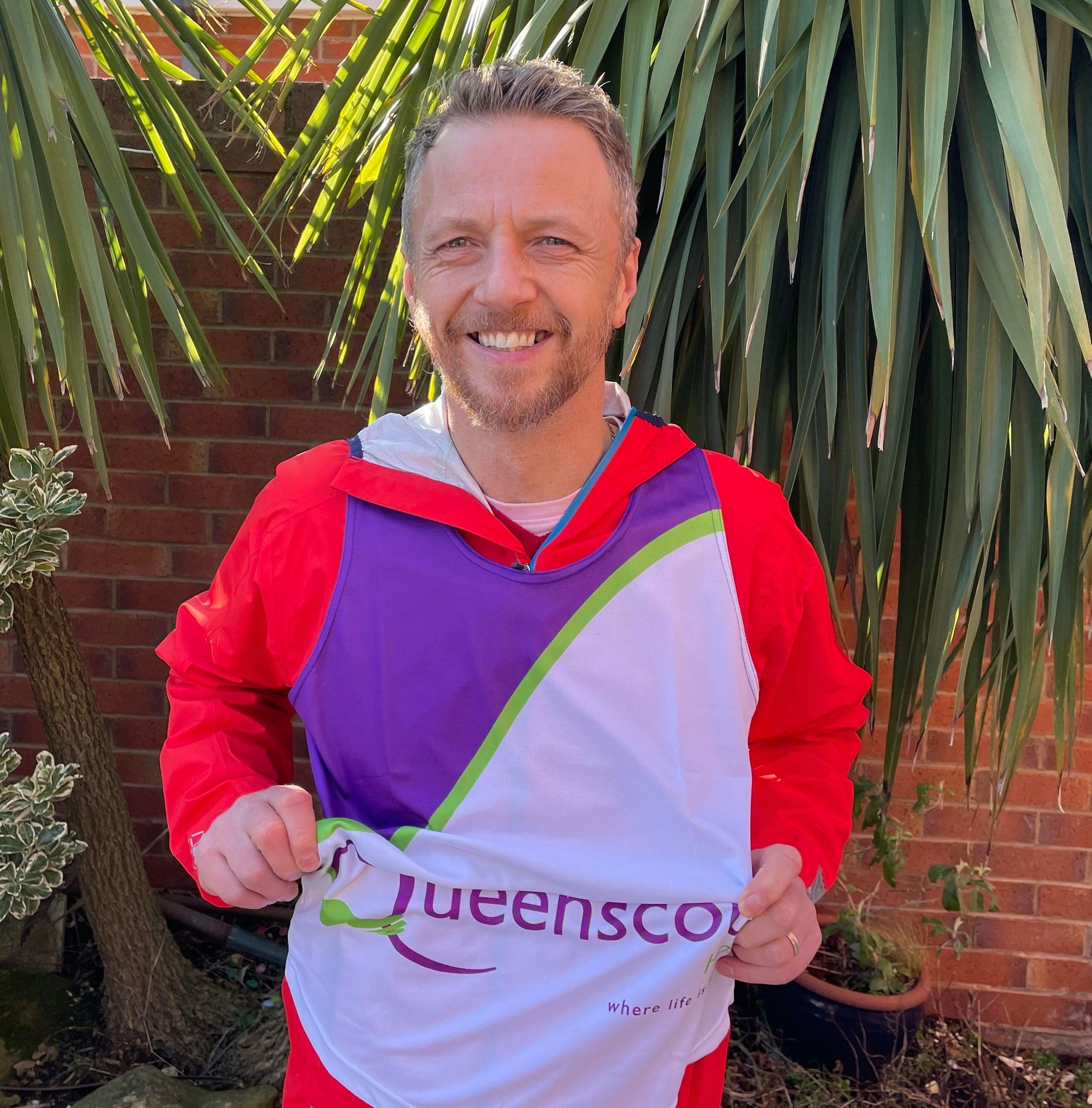 Gruelling 200km challenge as Mark raises funds for Queenscourt Hospice