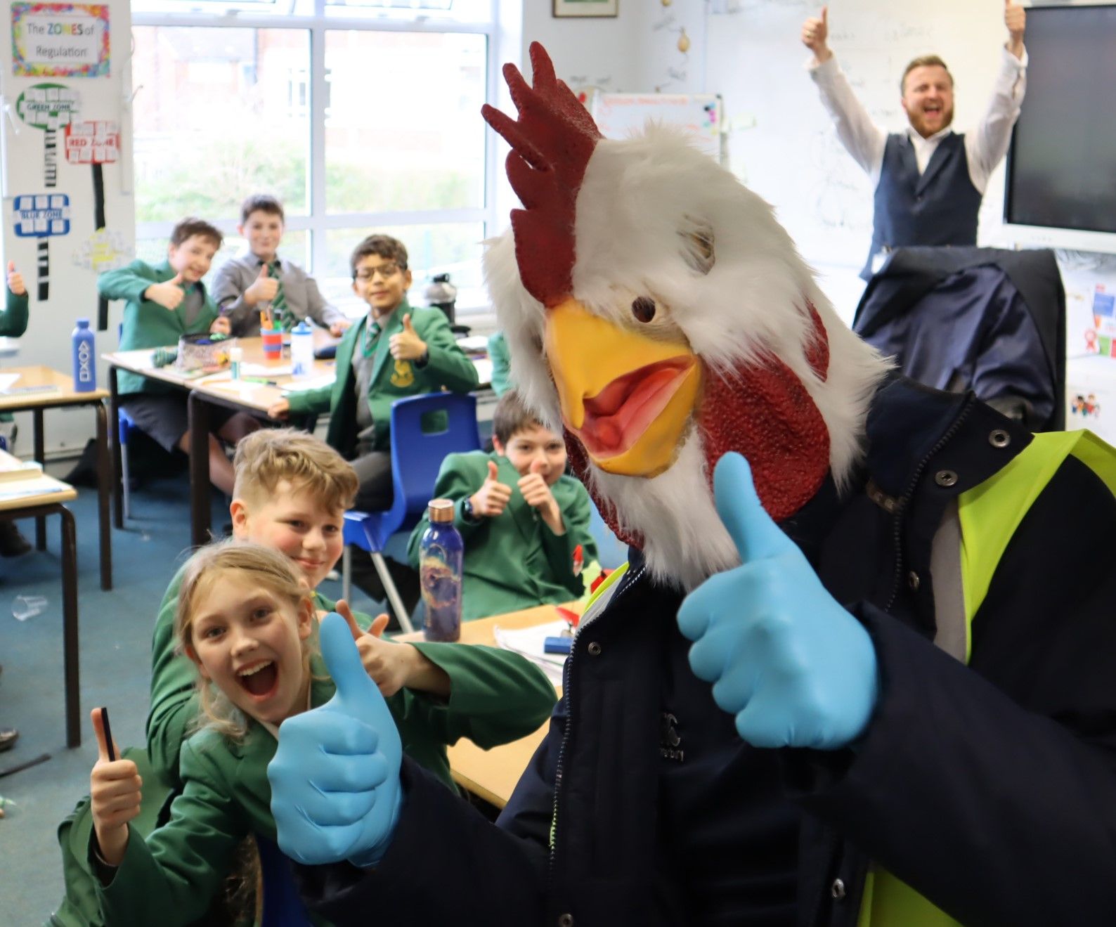 Tadworth pupils encouraged to 'park and stride' to school