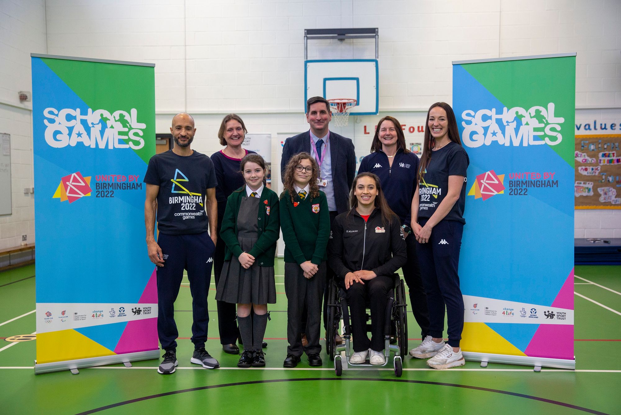 Past and present Commonwealth Games athletes launch initiative to inspire children across the nation to get active