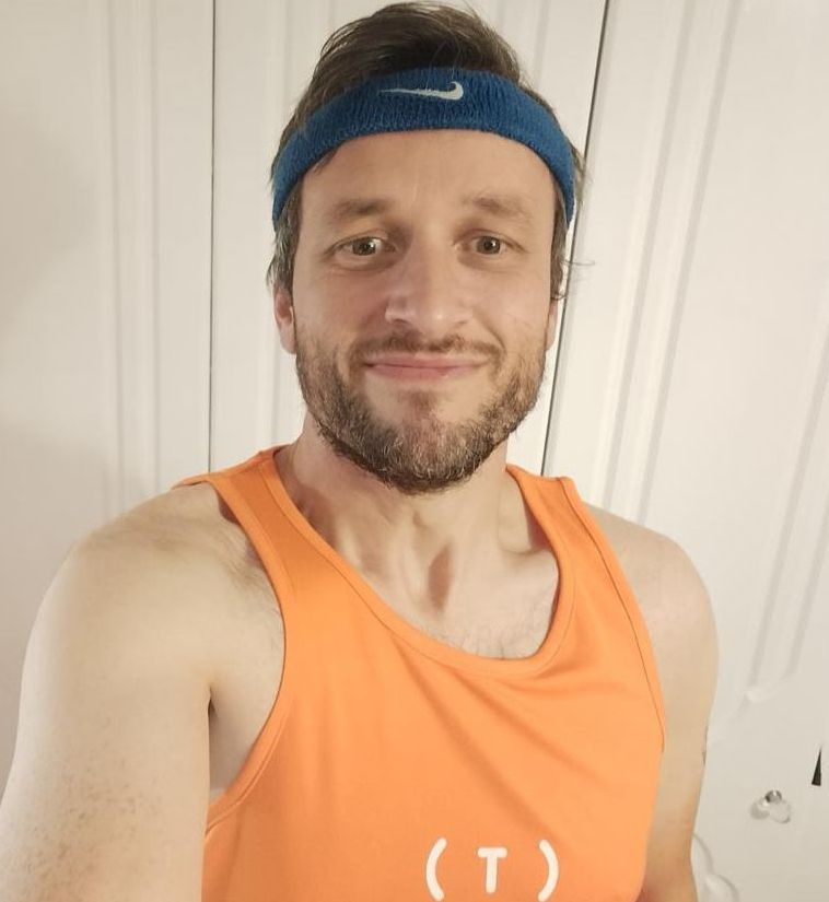 Peter’s second marathon in memory of mum