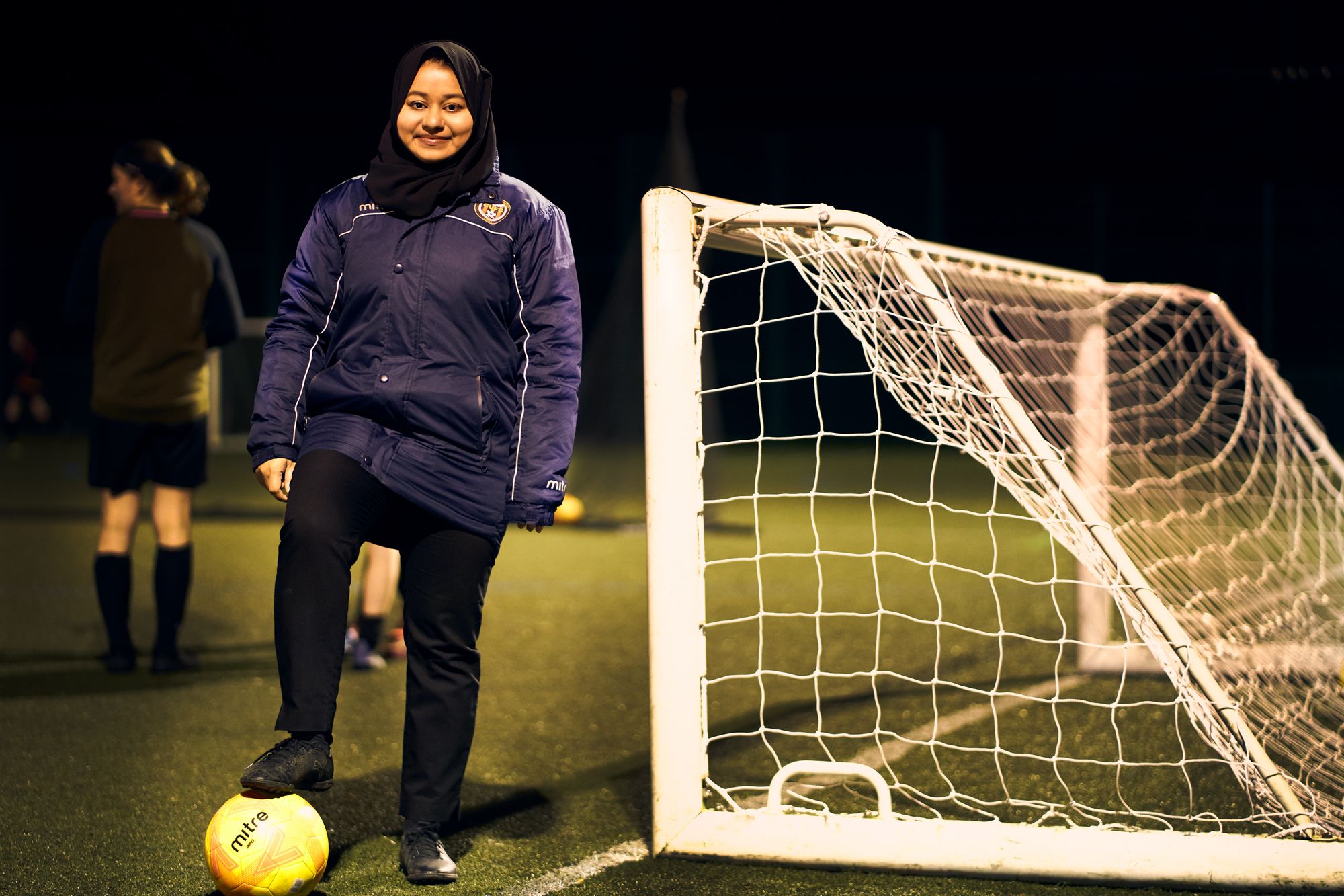 Sole Cambridgeshire female Muslim FA coach aims to inspire others on International Women's Day