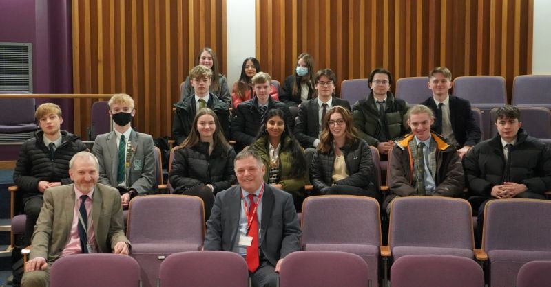 MP faces tough questioning from Northwich politics students