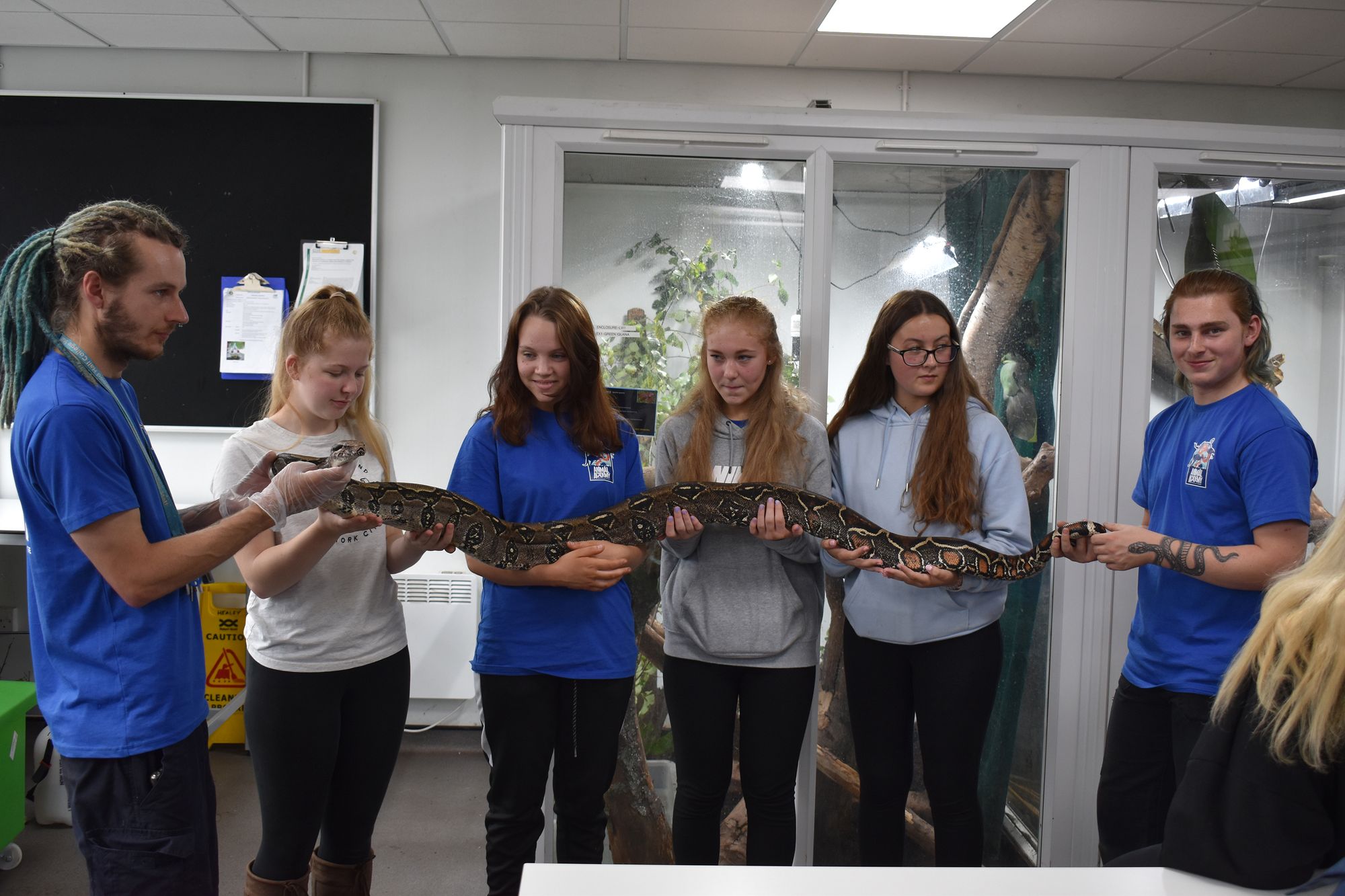 New exotic animals arrive at Hopwood Hall College