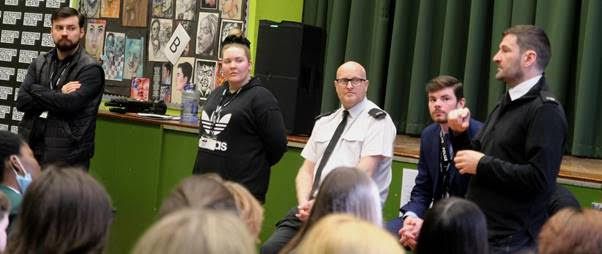 Play highlighting the impact of knife crime performed for Walton pupils