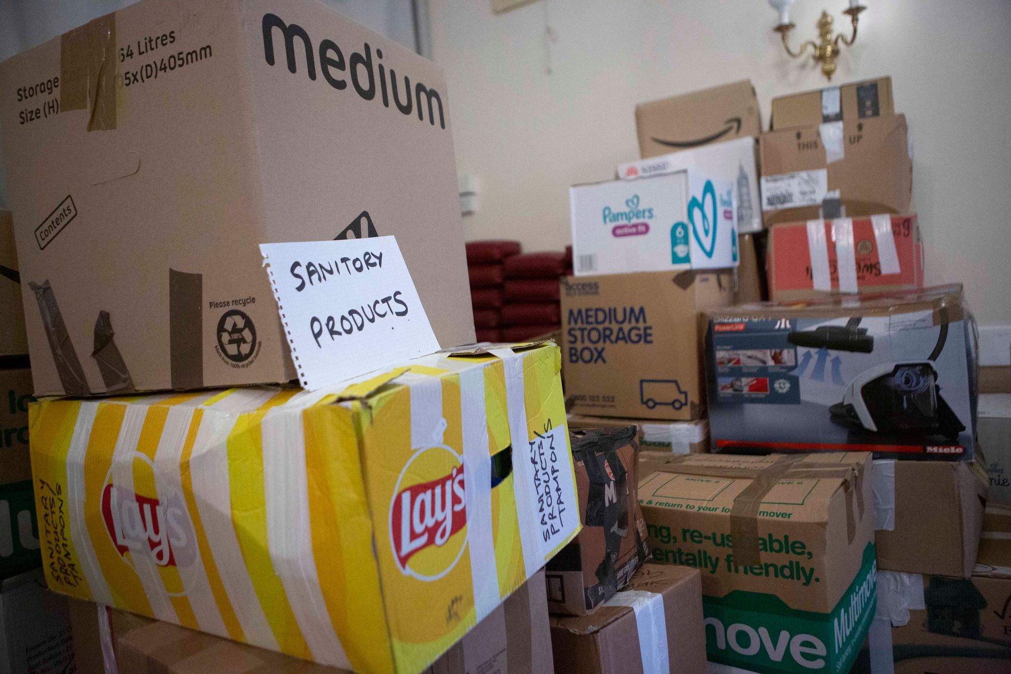 A local man is urging others to join him in helping Ukrainian refugees
