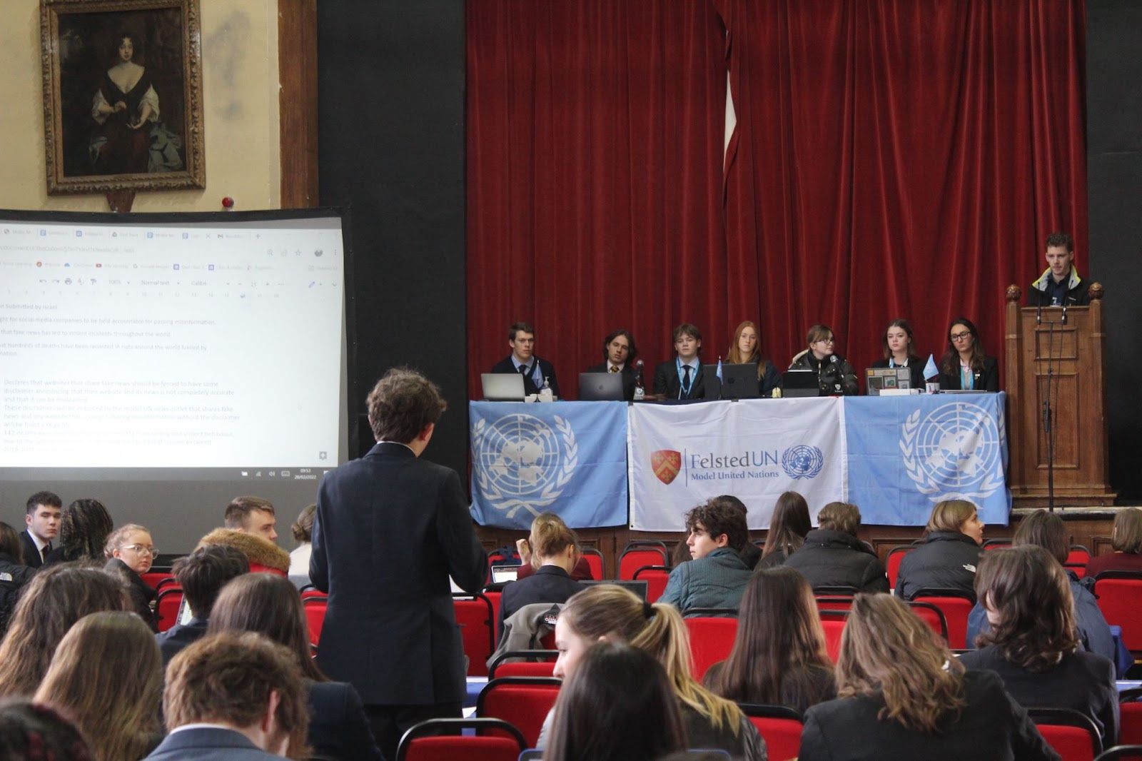 Felsted School hosts Model United Nations conference for students