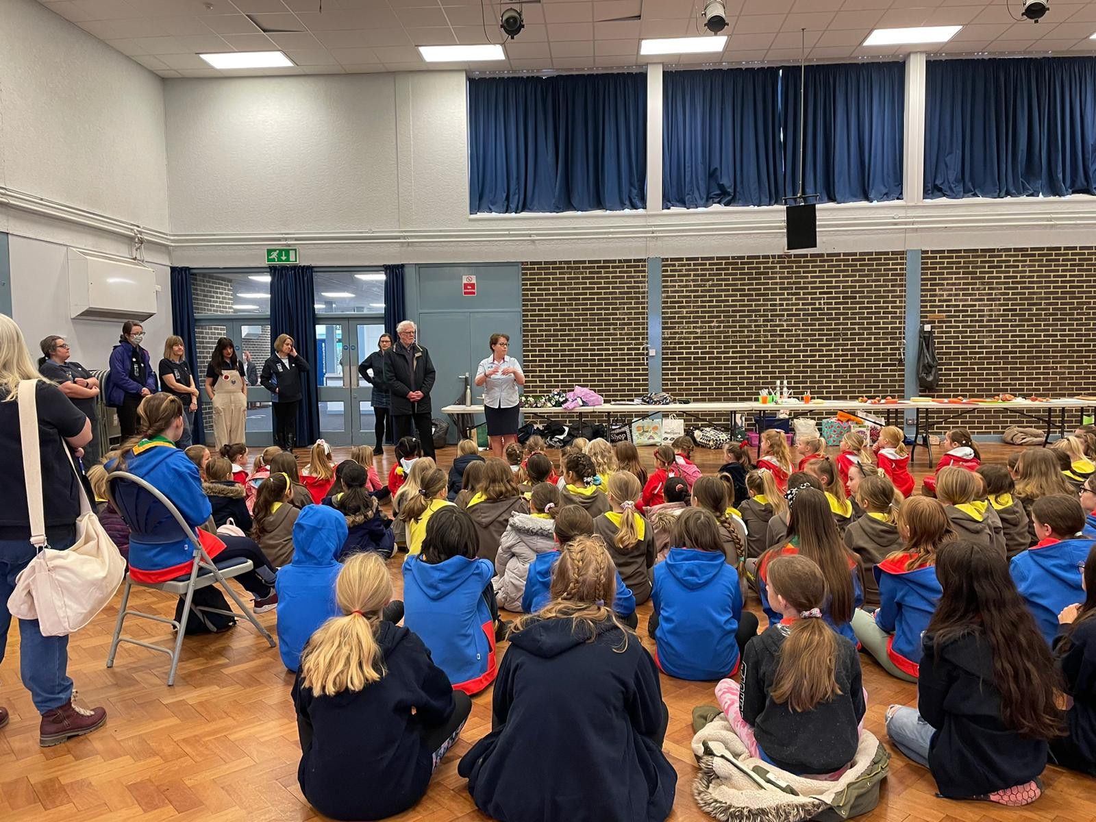 Guides and girl Scouts celebrate World Thinking Day in Farnborough