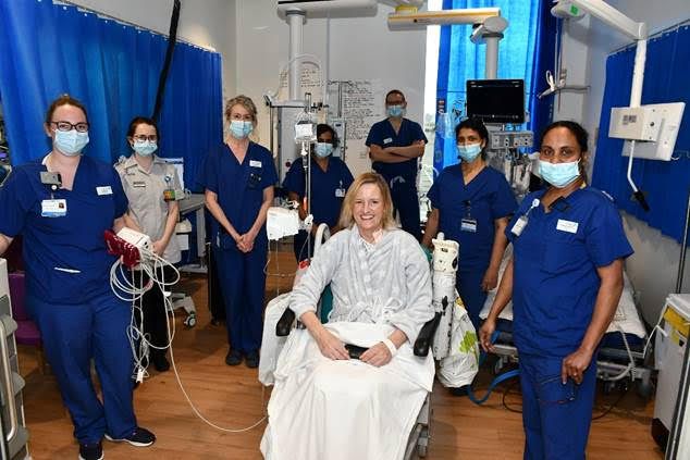Southend mother-of-two reunited with family after heart surgery