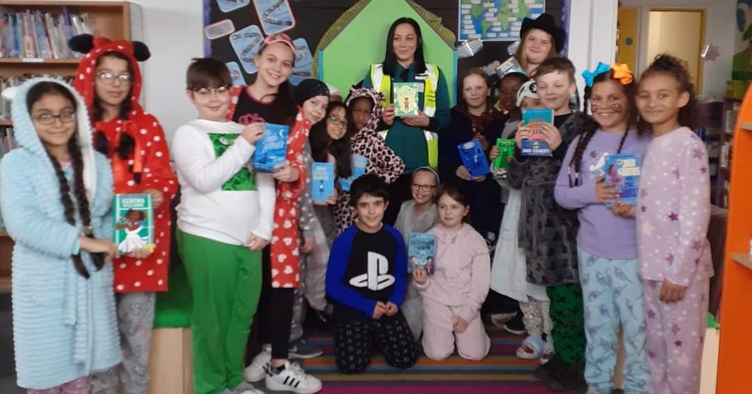 Leicester pupils celebrate World Book Day with literary donation from local supermarket