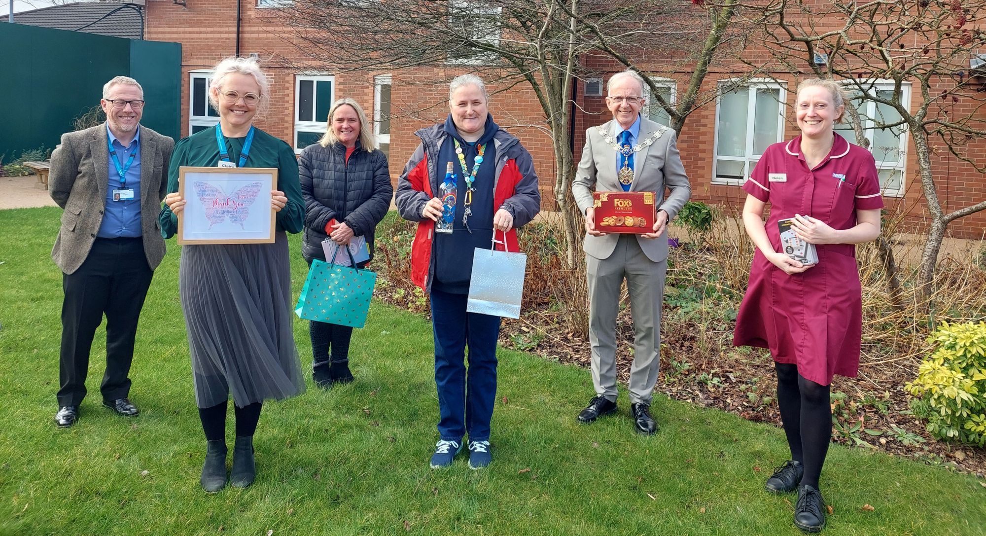 Stretford mum makes kind gesture to hospital staff and service users
