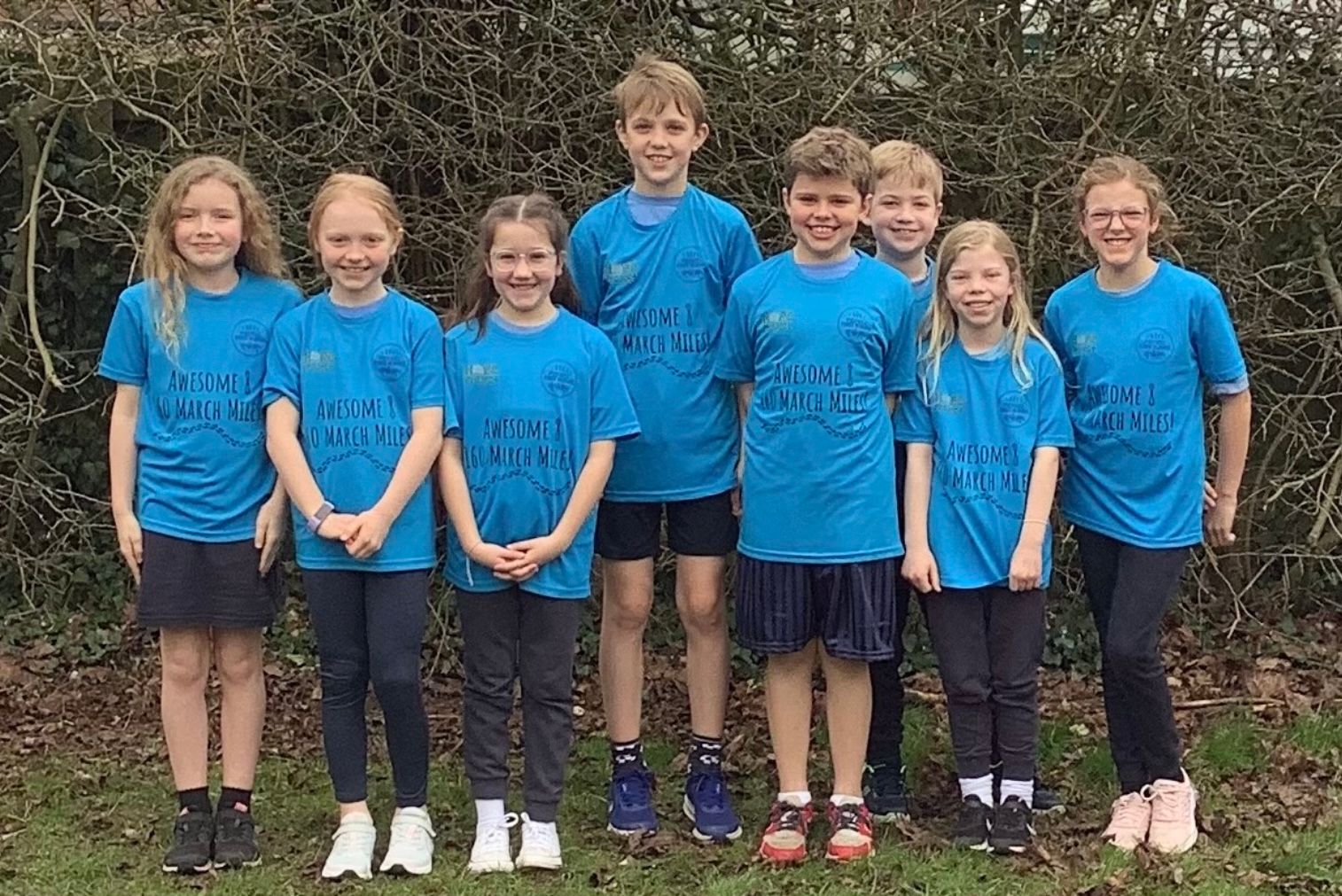 School kids from Stone will walk 160 miles for good causes